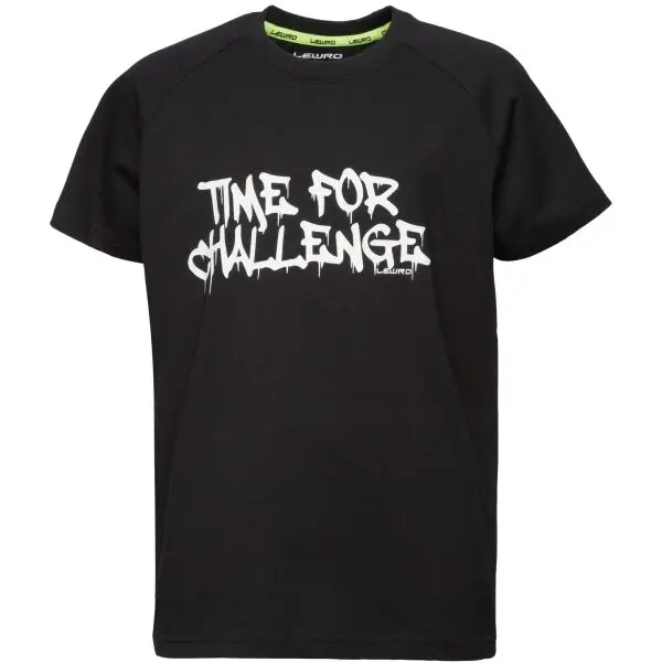 Lewro Lewro BOWEN Тениска за момчета, черно, размер 152-158