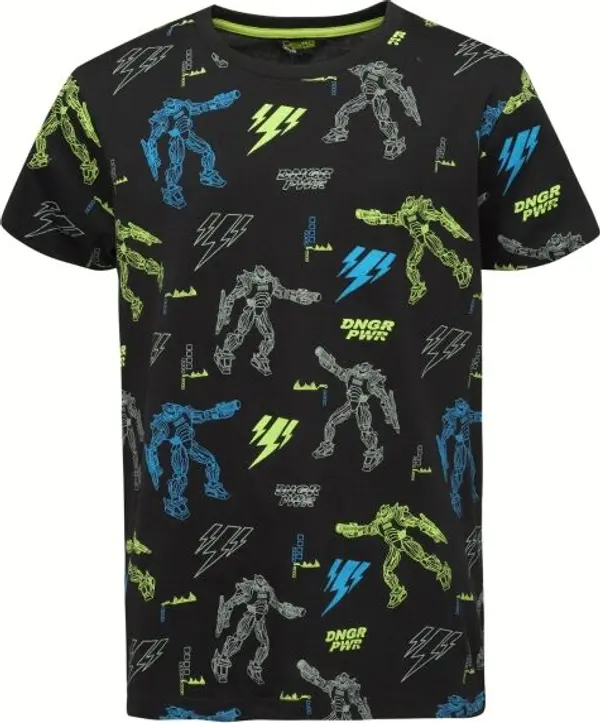 Lewro Lewro BRADBURY Тениска за момчета, черно, размер 140-146