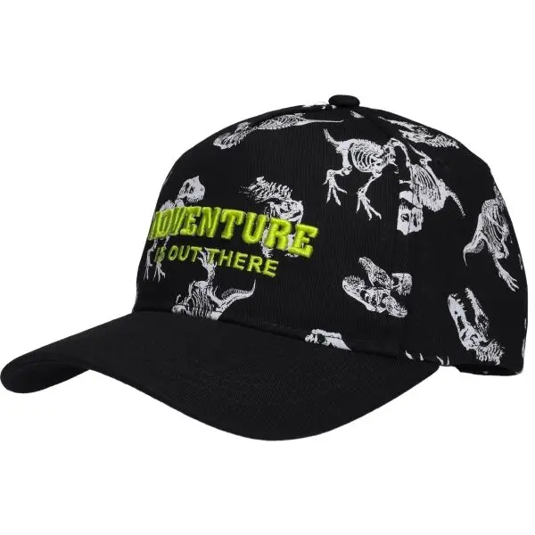 Lewro Lewro BRAWLEY Детска шапка с козирка за момчета, черно, размер 4-7Y