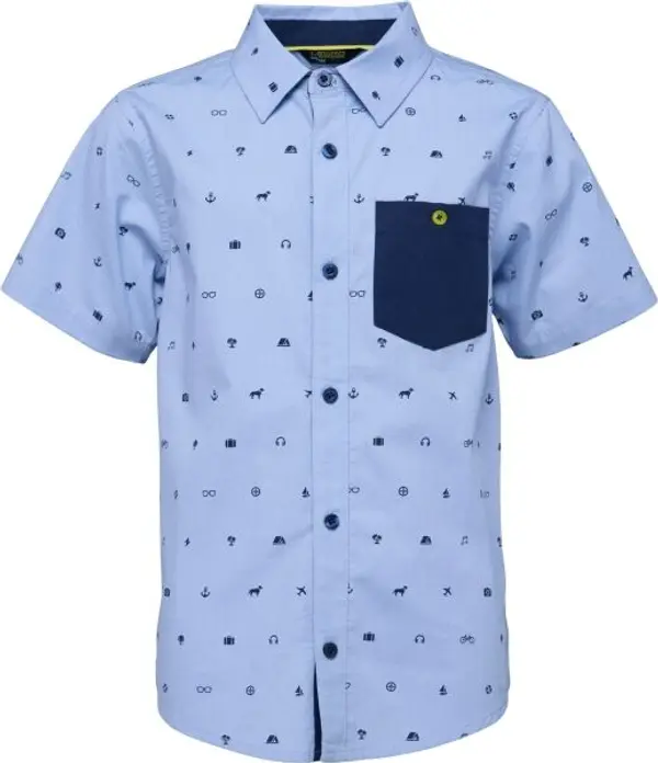 Lewro Lewro BRIDGERS Момчешка риза, светлосиньо, размер 116-122