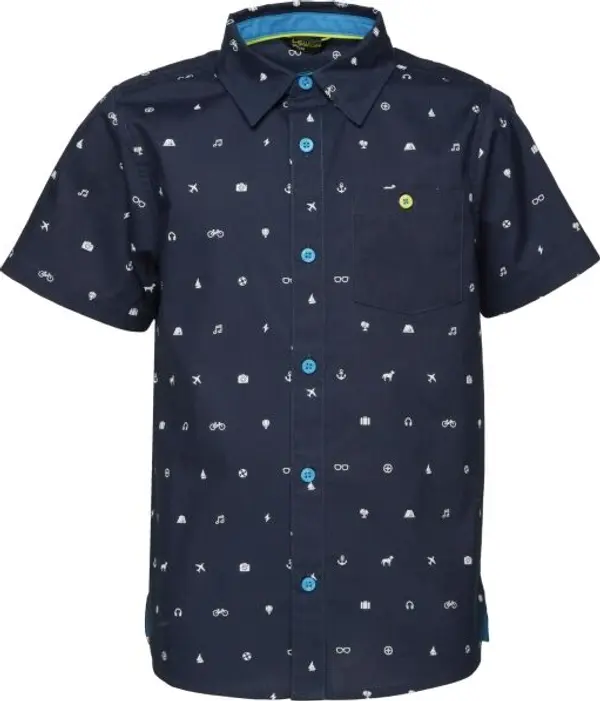 Lewro Lewro BRIDGERS Момчешка риза, тъмносин, размер 152-158