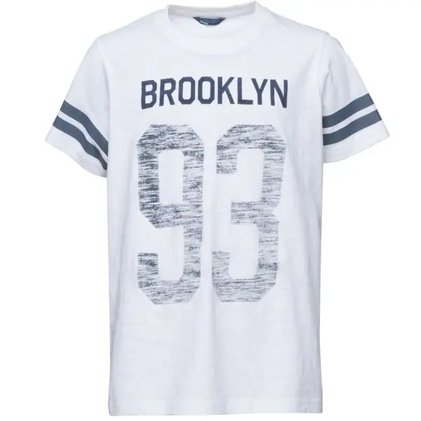 Lewro Lewro BROOKLYN Тениска за момчета, бяло, размер 116-122