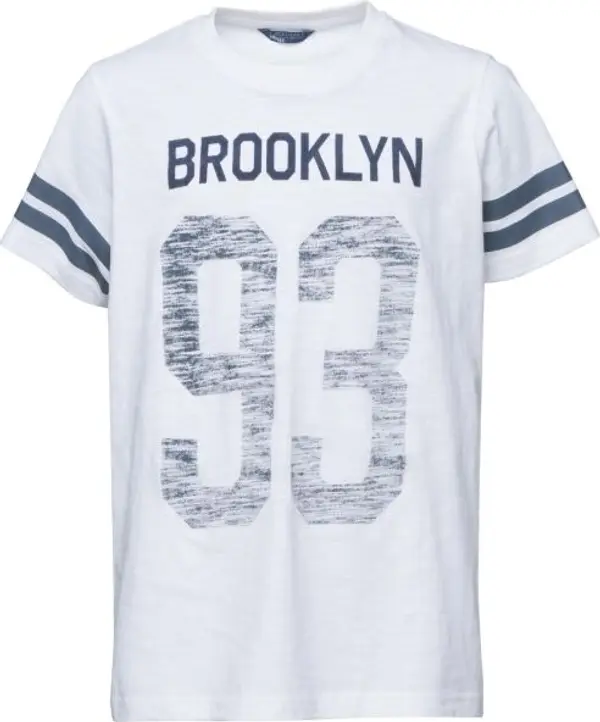 Lewro Lewro BROOKLYN Тениска за момчета, бяло, размер 152-158