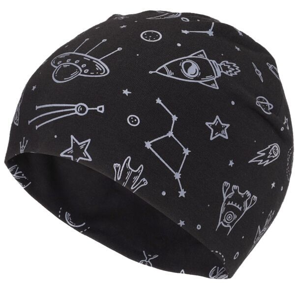 Lewro Lewro BYRD Детска тънка шапка, черно, размер