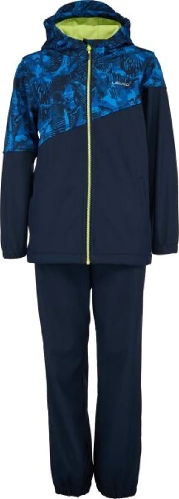 Lewro Lewro CAMBIE Детски комплект от софтшел, тъмносин, размер 116-122