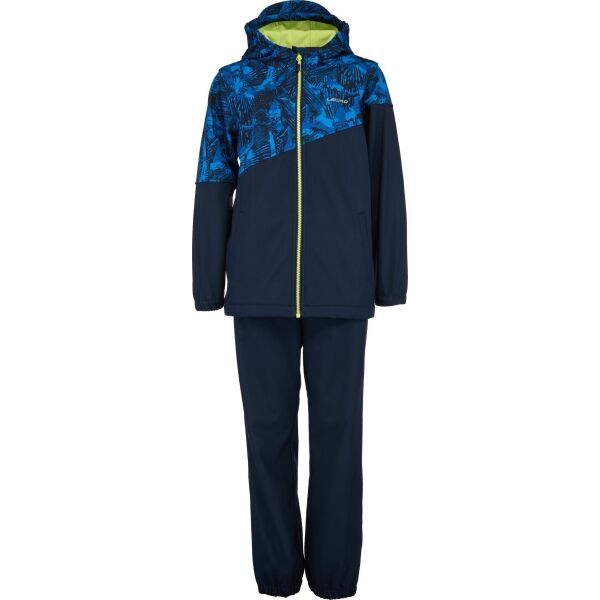 Lewro Lewro CAMBIE Детски комплект от софтшел, тъмносин, размер