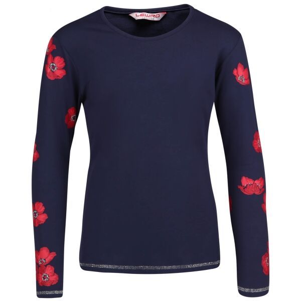 Lewro Lewro CARLY Тениска за момичета, тъмносин, размер