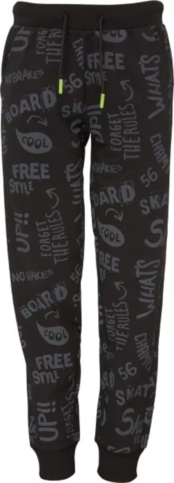 Lewro Lewro CHANDER Детски спортни панталони, черно, размер 140-146