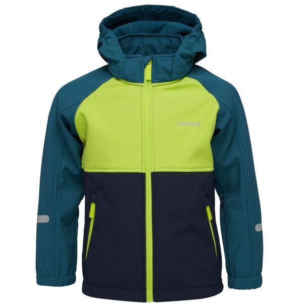 Lewro Lewro CHIDI Момчешко яке от софтшел, тъмнозелено, размер