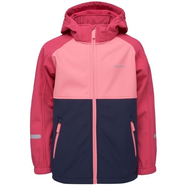 Lewro Lewro CHIDI Софтшелово яке за момичета, розово, размер