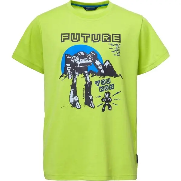 Lewro Lewro CULLEN Тениска за момчета, светло-зелено, размер 164-170