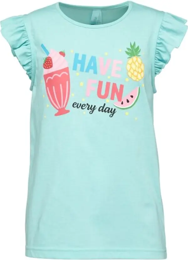 Lewro Lewro CYNTHIA Тениска за момичета, светлосиньо, размер 116-122