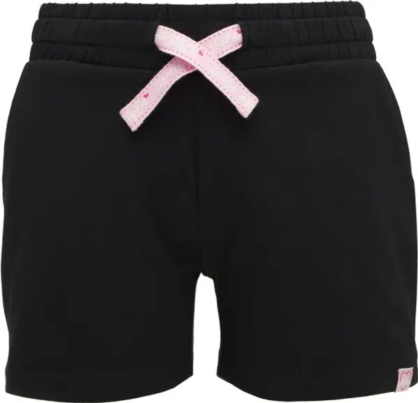 Lewro Lewro DARLENE Момичешки шорти за бягане, черно, размер 116-122