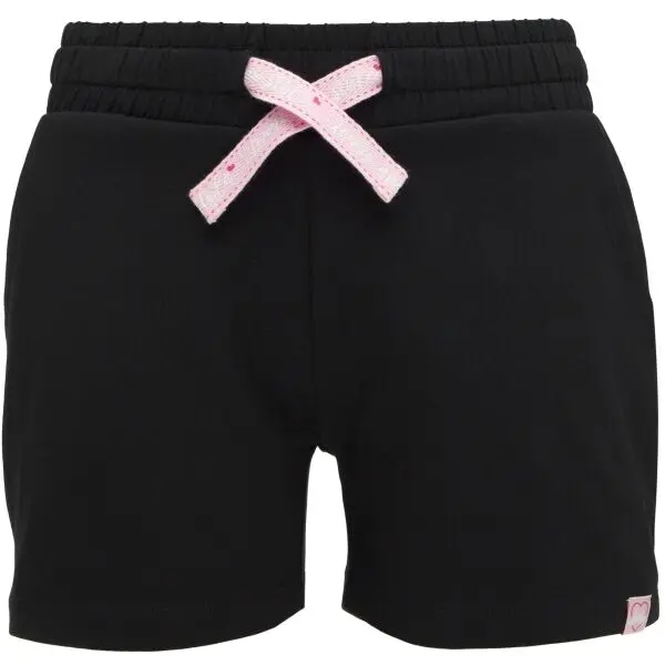 Lewro Lewro DARLENE Момичешки шорти за бягане, черно, размер 164-170