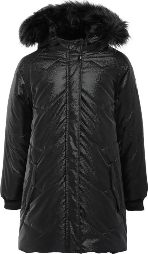 Lewro Lewro DENVIA Зимно яке за момичета, черно, размер 140-146