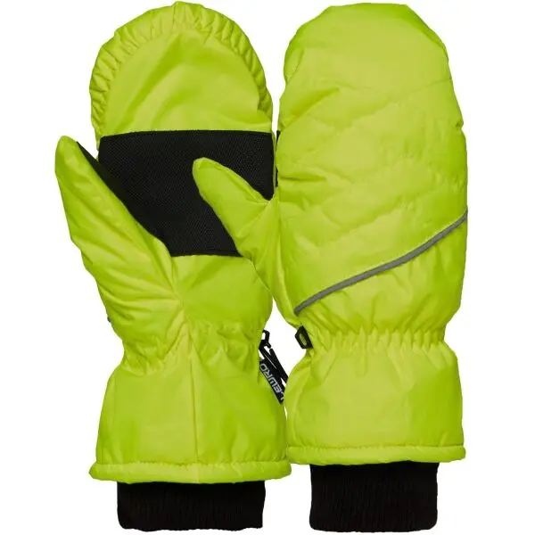 Lewro Lewro DERYA Детски зимни ръкавици, светло-зелено, размер 6-7 години