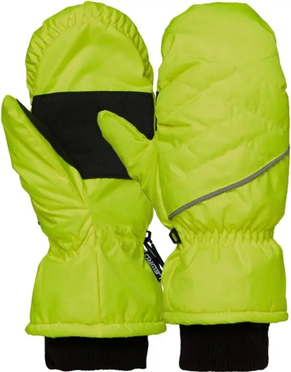 Lewro Lewro DERYA Детски зимни ръкавици, светло-зелено, размер 8-9 години