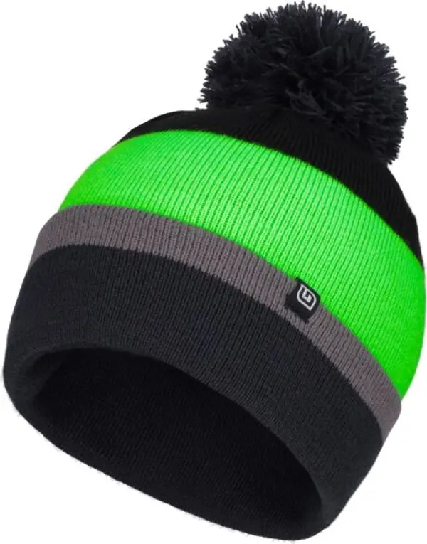 Lewro Lewro DESTA Плетена шапка за момчета, черно, размер 12-15Y