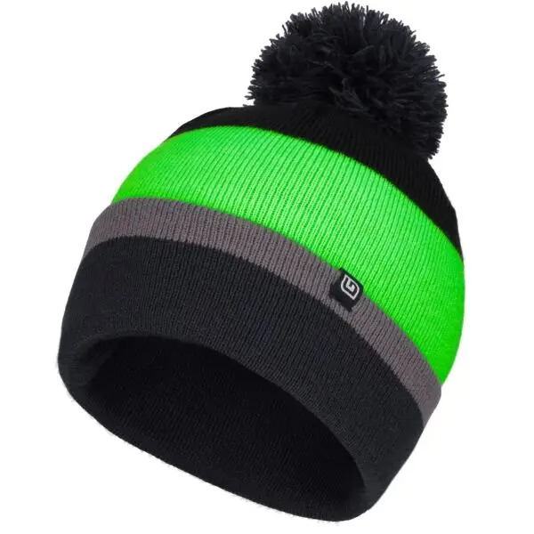 Lewro Lewro DESTA Плетена шапка за момчета, черно, размер 8-11Y