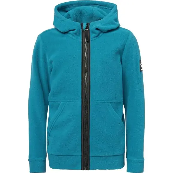 Lewro Lewro DIAN Детски поларен  суитшърт, тюркоазено, размер 164-170