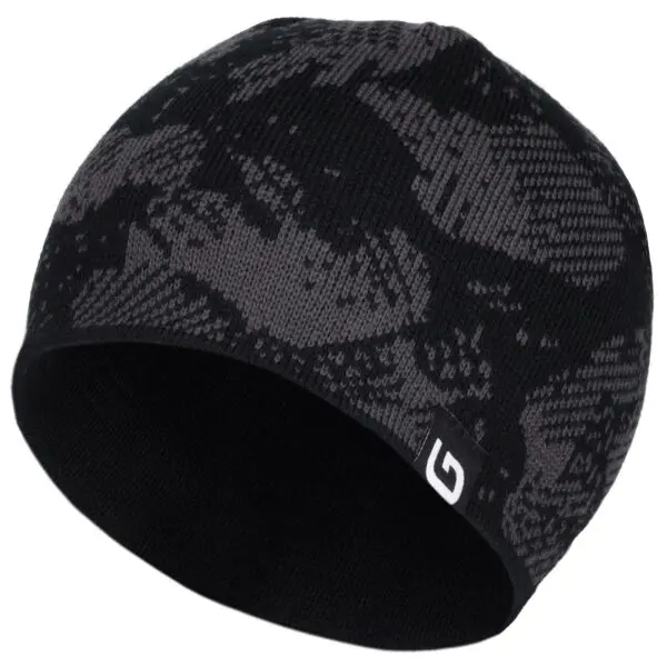 Lewro Lewro DIGGER Плетена шапка за момчета, тъмносиво, размер 4-7Y