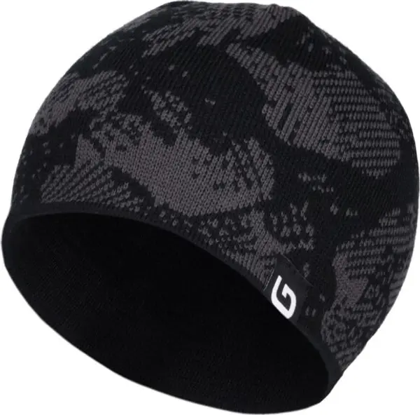 Lewro Lewro DIGGER Плетена шапка за момчета, тъмносиво, размер 8-11Y