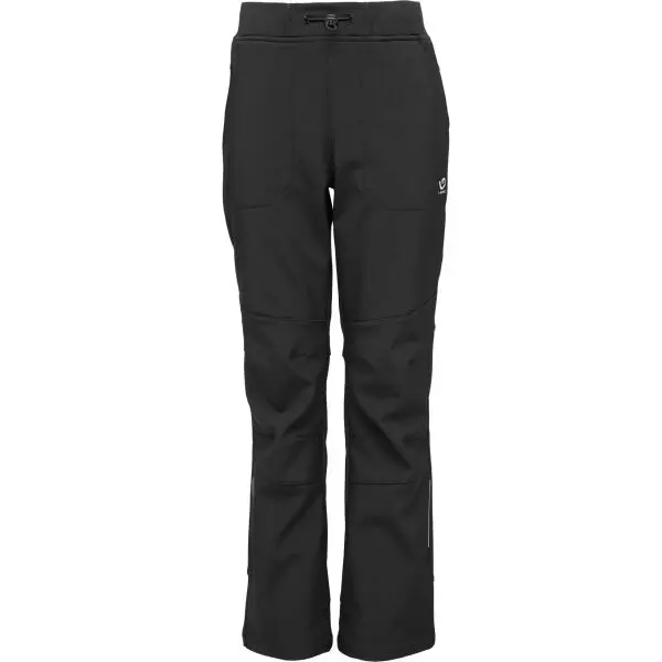 Lewro Lewro DORAY Детски панталони от softshell, черно, размер 152-158