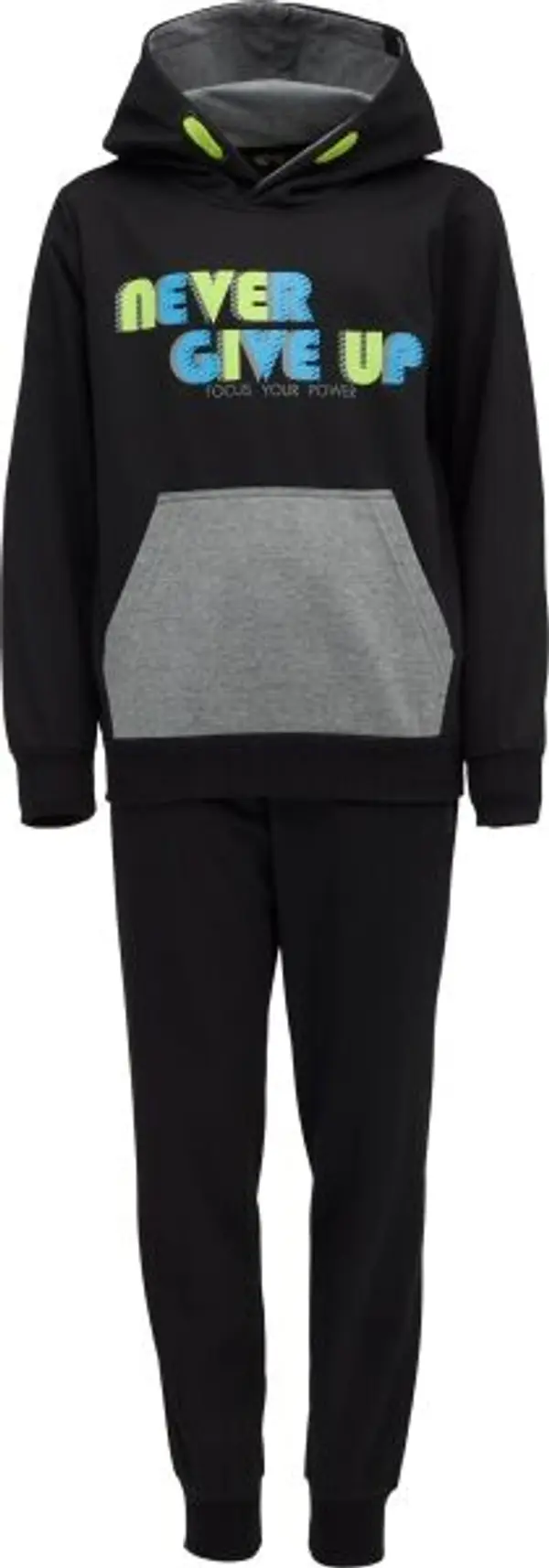 Lewro Lewro ELIEL Спортен комплект за момчета, черно, размер 152-158