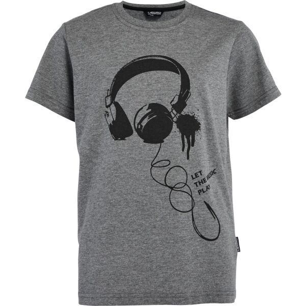 Lewro Lewro ELMER Тениска за момчета, сиво, размер