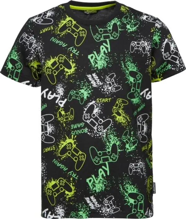 Lewro Lewro ESAI Тениска за момчета, черно, размер 140-146