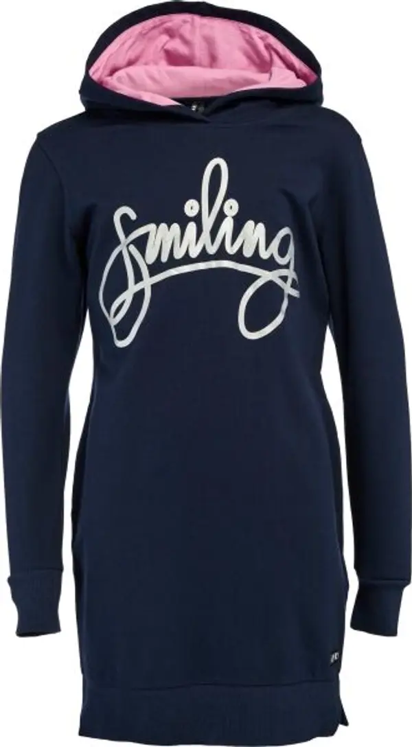 Lewro Lewro EVERLY Момичешки суитшърт с обличане през главата, тъмносин, размер 140-146