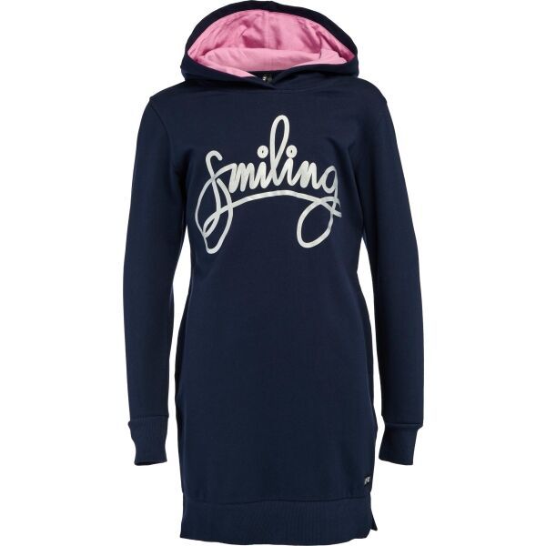 Lewro Lewro EVERLY Момичешки суитшърт с обличане през главата, тъмносин, размер