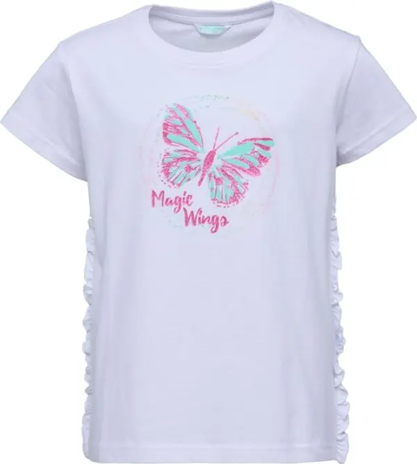 Lewro Lewro EVERYN Момичешка тениска, бяло, размер 152-158