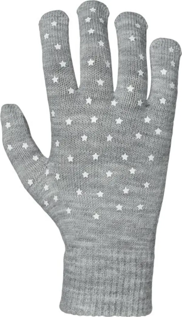 Lewro Lewro FAYE Детски плетени ръкавици, сиво, размер 4-7Y
