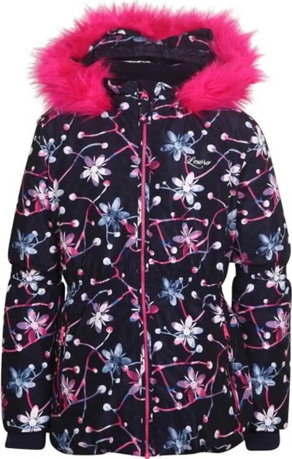 Lewro Lewro INESA Зимно яке за момичета, тъмносин, размер 164-170