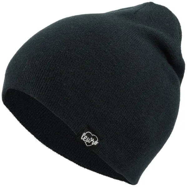 Lewro Lewro ISARA Плетена шапка за момичета, тъмносин, размер 12-15Y