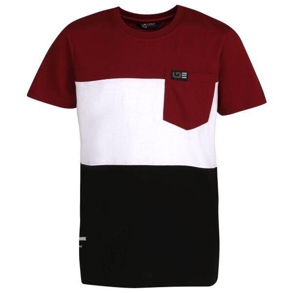 Lewro Lewro JOHNNY Тениска за момчета, черно, размер