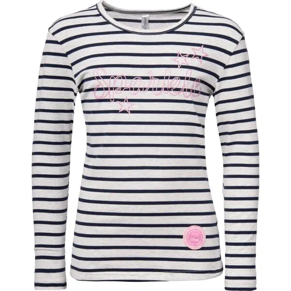 Lewro Lewro KARIA Тениска за момичета, сиво, размер 164-170