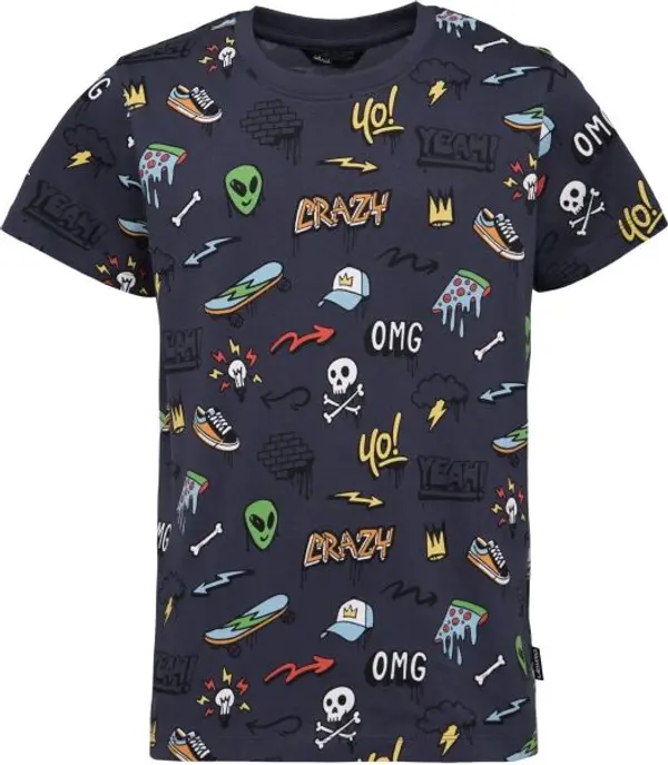 Lewro Lewro KIERNAN Момчешка тениска, тъмносиво, размер 140-146