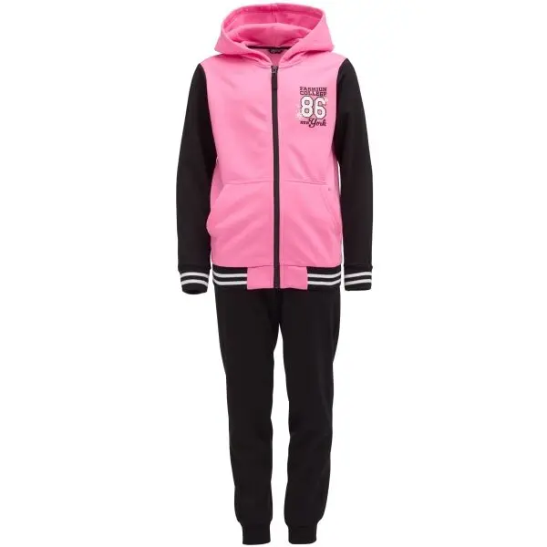 Lewro Lewro KITSILA Спортен комплект за момичета, черно, размер 140-146