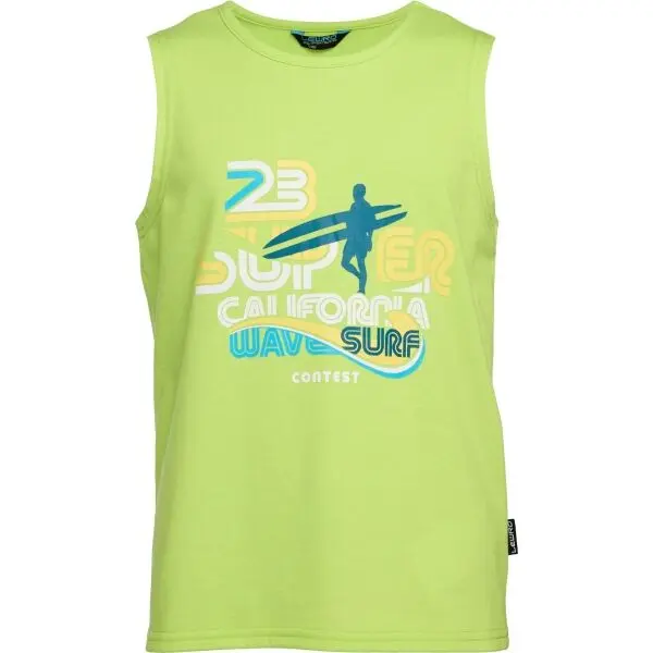 Lewro Lewro LAKEMAN Потник за момчета, светло-зелено, размер 116-122