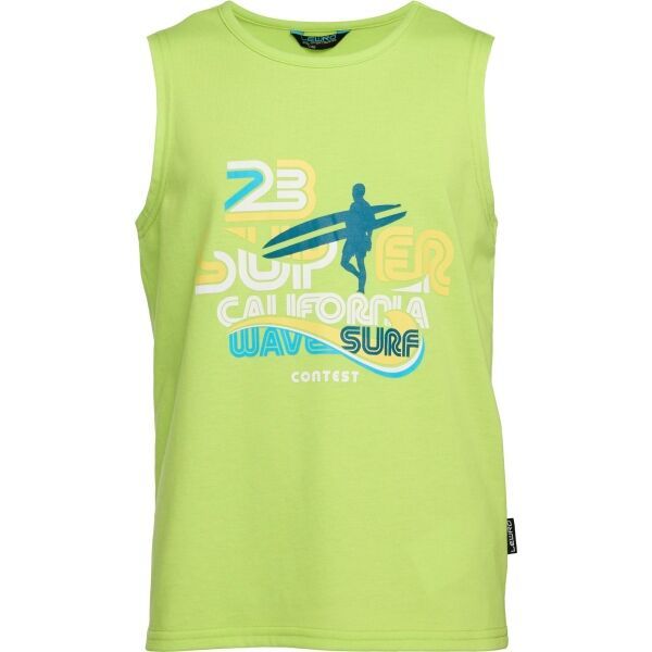 Lewro Lewro LAKEMAN Потник за момчета, светло-зелено, размер