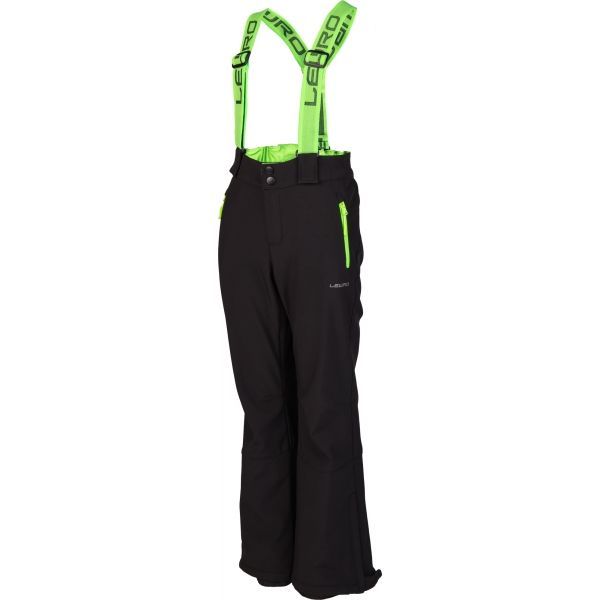 Lewro Lewro NUKA Детски ски панталони, черно, размер 140-146