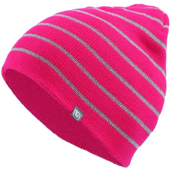 Lewro Lewro REFO Плетена шапка за момичета, розово, размер 8-11