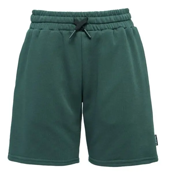 Lewro Lewro LUDLOW Удобни момчешки плетени шорти, тъмнозелено, размер 128-134