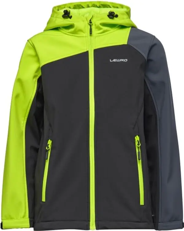 Lewro Lewro LYNGBY Момчешко яке от софтшел, светло-зелено, размер 164-170