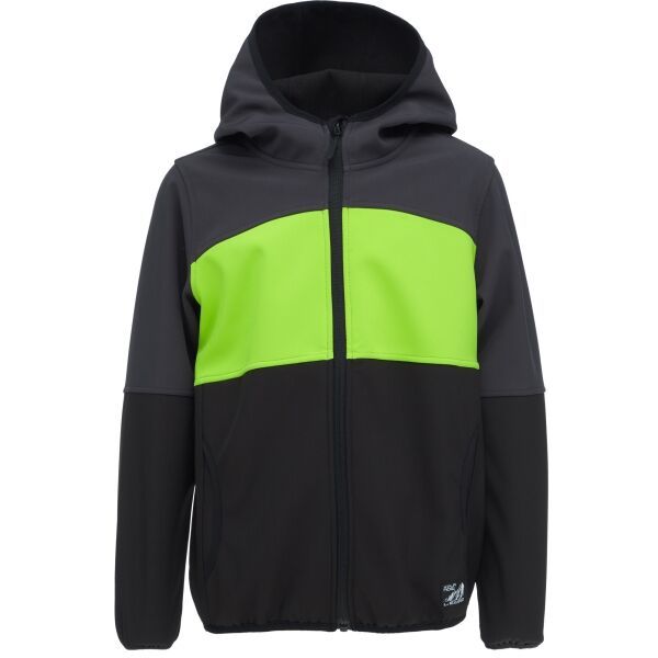 Lewro Lewro LYNZ Софтшелово яке за момчета, тъмносиво, размер