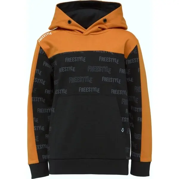 Lewro Lewro MAD Суитшърт за момчета, кафяво, размер 116-122