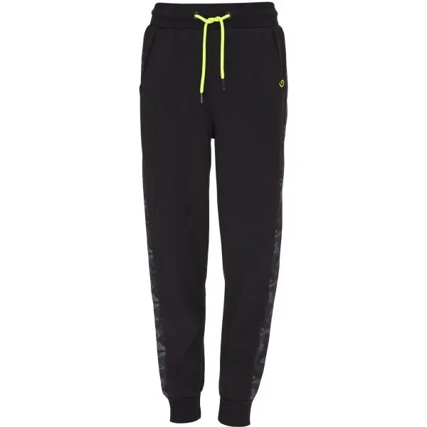 Lewro Lewro MADOG Спортно долнище за  момчета, черно, размер 128-134