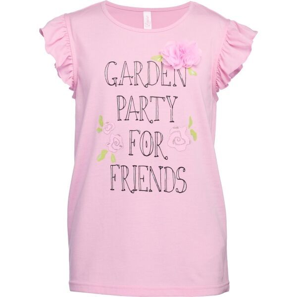 Lewro Lewro MAILA Тениска за момичета, розово, размер